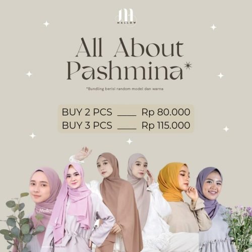 Promo All about pashimna Buy 2pcs